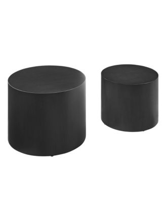  Amani Round Nesting Coffee Tables, Set of 2