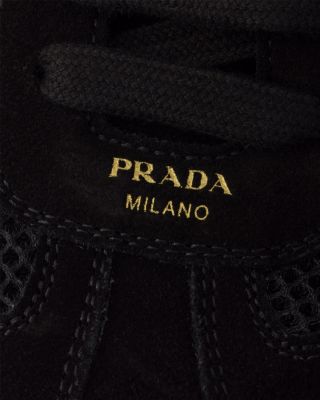  Women's Montecarlo Re-Edition 2005 Suede and Mesh Sneakers