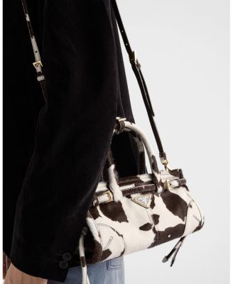 Bonnie Mini Printed Leather Handbag