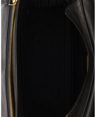  Explore Large Nappa Leather Shoulder Bag With Flap