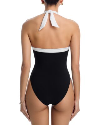 Halter One Piece Swimsuit
