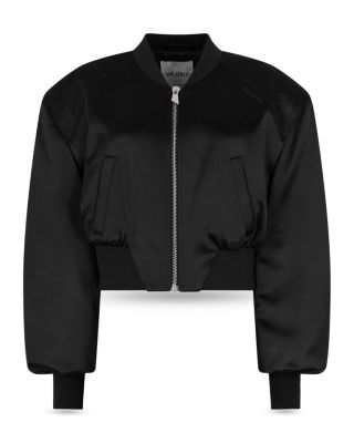 Satin Bomber Jacket