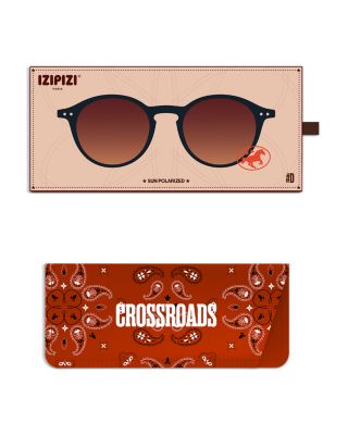 Sun D Black Road Sunglasses, 48mm