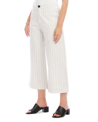 Cropped Wide-Leg Pants