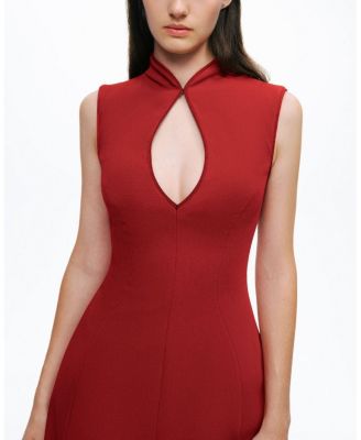 Open-Back Mini Dress