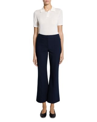 Seamed Kick Flare Bistro Pants