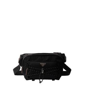  Speedrock Re-Nylon And Leather Shoulder Bag
