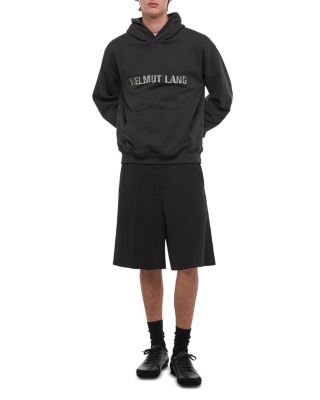 Plaid Check Logo Hoodie