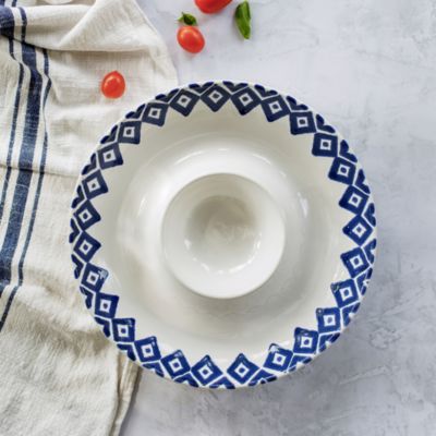 Santorini Diamonds Chip and Dip Platter