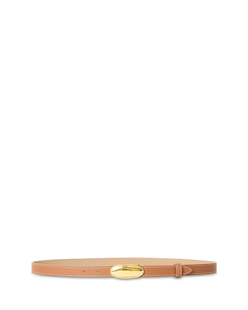 B-low the Belt Women's Oscar Slim Leather Belt