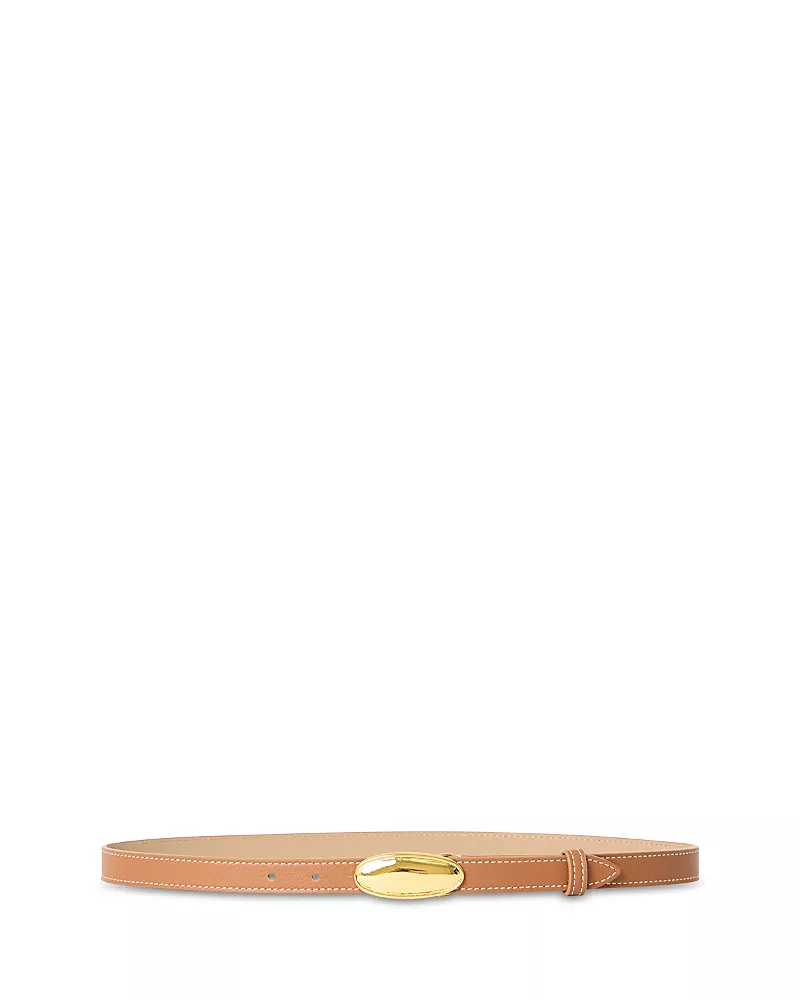 B-low the Belt Women's Oscar Slim Leather Belt