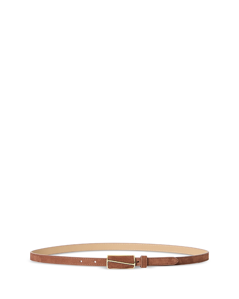 B-low the Belt Women's Elodie Slim Nubuck Leather Belt