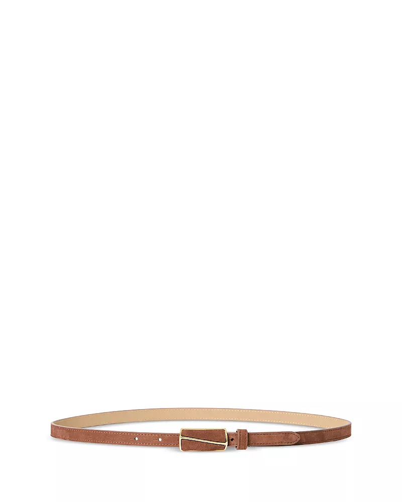 B-low the Belt Women's Elodie Slim Nubuck Leather Belt