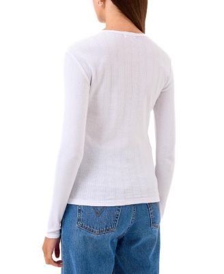 Blaire Pointelle Top