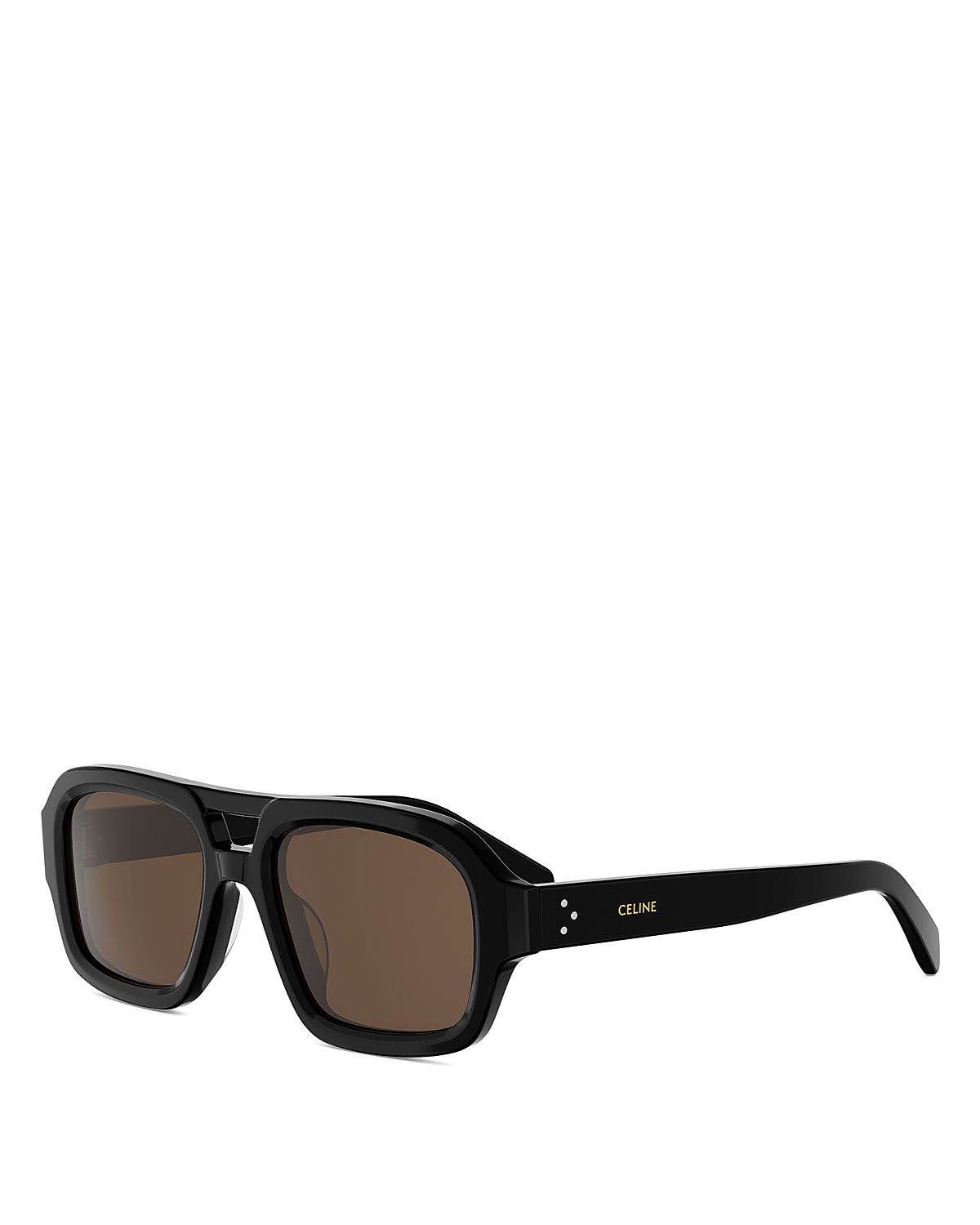 Celine 3 Dots Pilot Sunglasses, 53mm