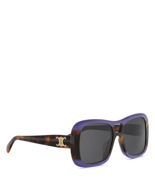 Triomphe Pilot Sunglasses, 55mm