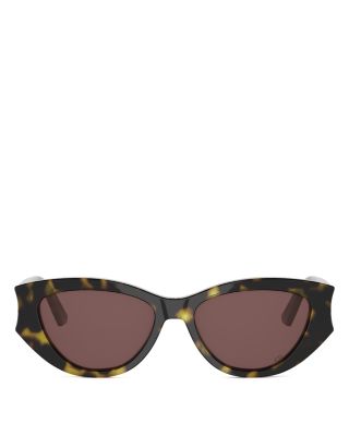 Glow Oval Sunglasses, 53mm
