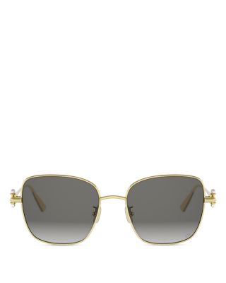 Tribales Square Sunglasses, 55mm