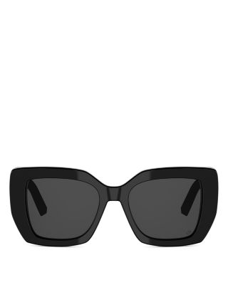 Ombre Square Sunglasses, 54mm