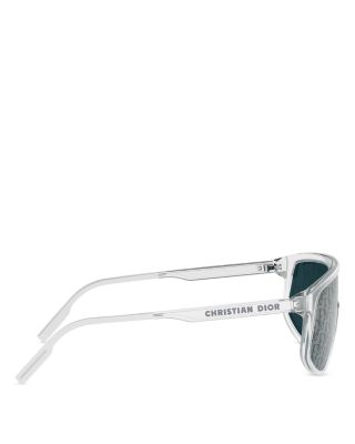 DiorTag Mask Sunglasses, 134mm