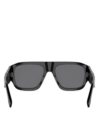 Diagonal Square Sunglasses, 54mm