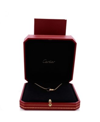  Love Interlocking Necklace 18K Gold 17.25"