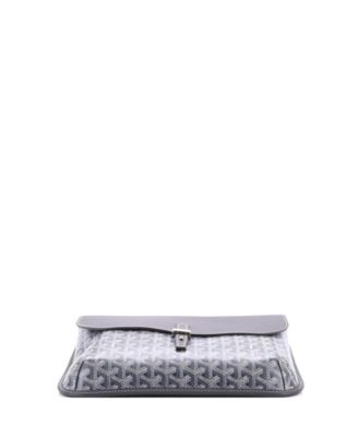   Coursier Messenger Bag Coated Canvas and Leather