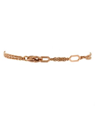  Serpenti Seduttori Chain Bracelet 18K Rose Gold with Amethyst