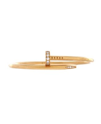 Classic Juste un Clou Bracelet 18K Gold with Diamonds