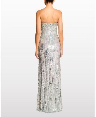 Honesty Sequin-Embellished Maxi Dress