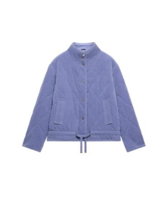  Women's Corduroy Quilted Jacket