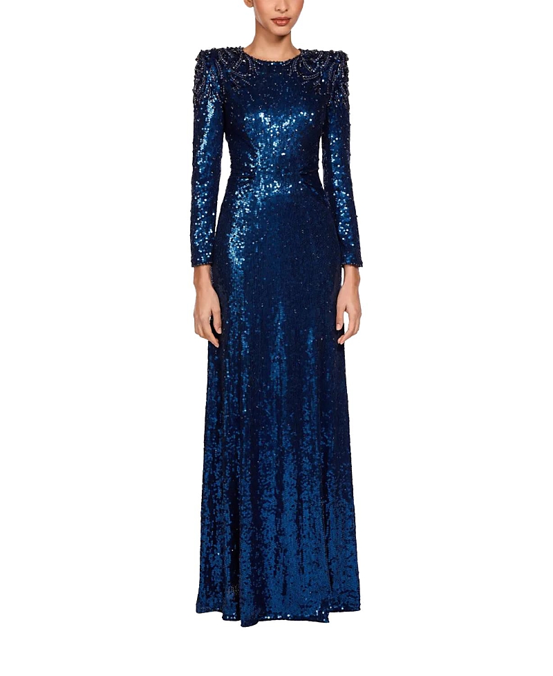 Jenny Packham Dulcet Sequin-Embellished Dress