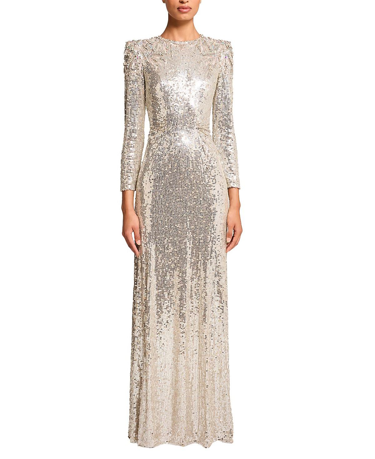Jenny Packham Dulcet Sequin-Embellished Dress