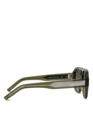 Geometric Sunglasses, 55mm