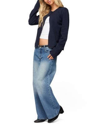  Jenie Split Front Knit Cardigan