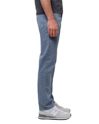 Elijah Relaxed Straight Jeans in Stone Blue