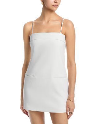 Azra Twill Foldover Two Pocket Strappy Dress