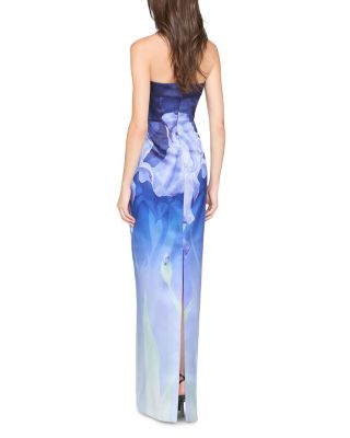 Cyrilla Strapless Column Gown