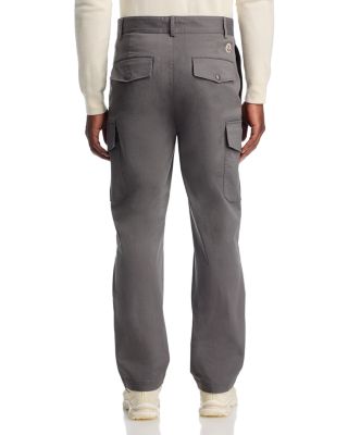 Cargo Cotton Blend Gabardine Pants