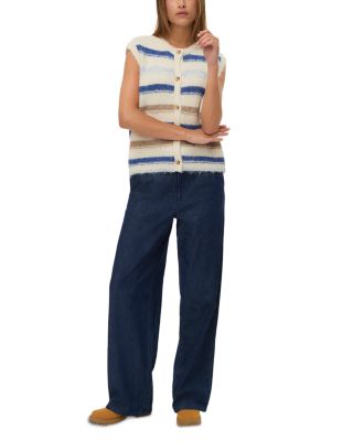 Vmkira Sleeveless Striped Vest