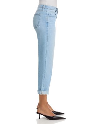 Nevia Low Rise Slouch Straight Jeans in Brea Destruct