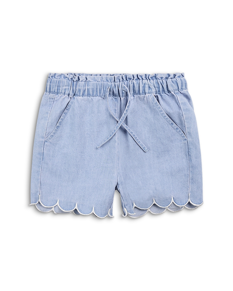 Miles The Label Girls' Chambray Denim Shorts - Little Kid, Big Kid