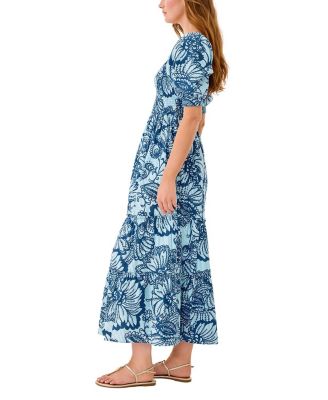  Hadly Short Sleeve Smocked Dress