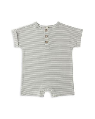 Girls' Striped Short Sleeve One Piece - Baby
