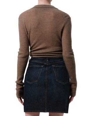 Simone Wool Cashmere Polo Sweater