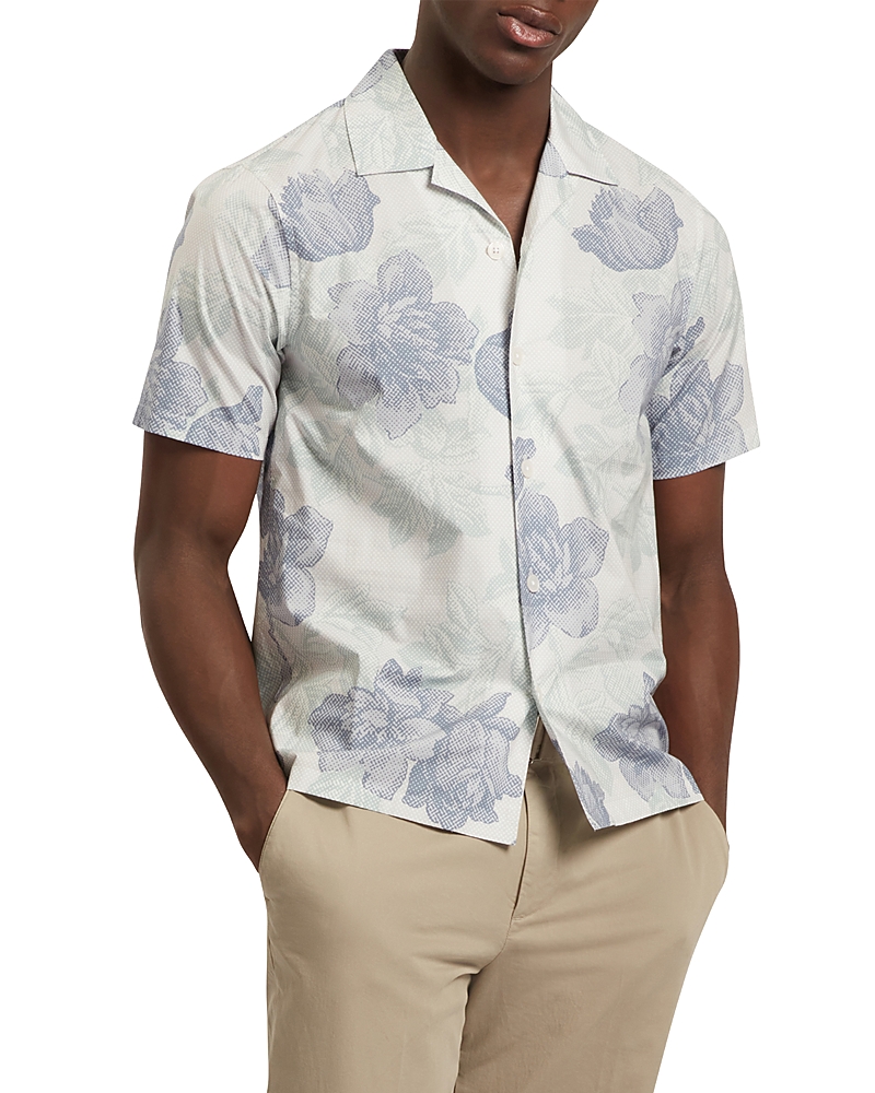 Ted Baker Cesiro Short Sleeve Botanical Floral Print Shirt