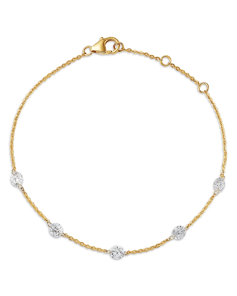 Moon & Meadow 14K Yellow Gold Lab Grown Diamond Bracelet