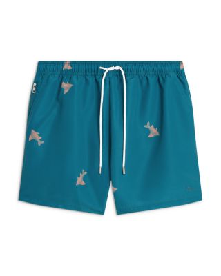 Brentwd Goldfish Print Swim Short