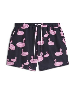 Pomonna Flamingo Print Swim Short