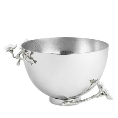 Silver Orchid Medium Bowl